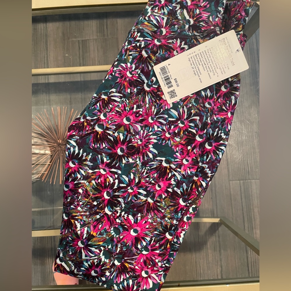 Lululemon Base Pace High-Rise Running Tight 28" Brushed Nulux - Picture 5 of 8